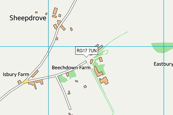 RG17 7UN map - OS VectorMap District (Ordnance Survey)