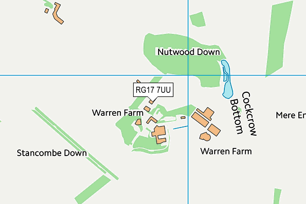 RG17 7UU map - OS VectorMap District (Ordnance Survey)