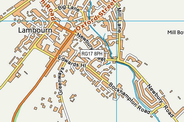 RG17 8PH map - OS VectorMap District (Ordnance Survey)