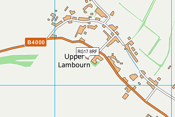 RG17 8RF map - OS VectorMap District (Ordnance Survey)