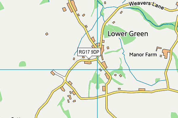 RG17 9DP map - OS VectorMap District (Ordnance Survey)