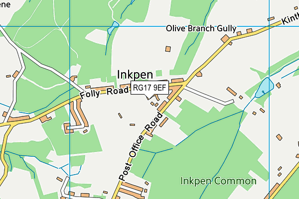 RG17 9EF map - OS VectorMap District (Ordnance Survey)