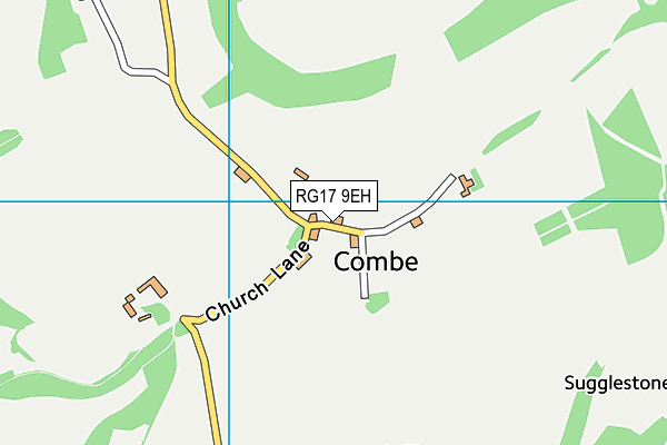 RG17 9EH map - OS VectorMap District (Ordnance Survey)