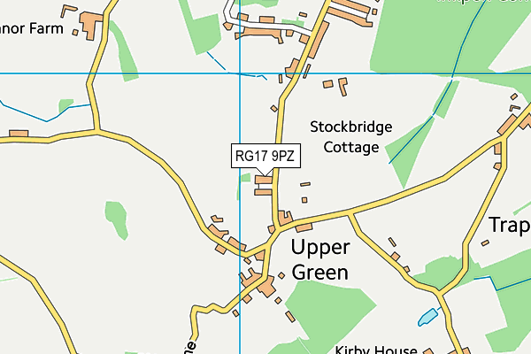 RG17 9PZ map - OS VectorMap District (Ordnance Survey)