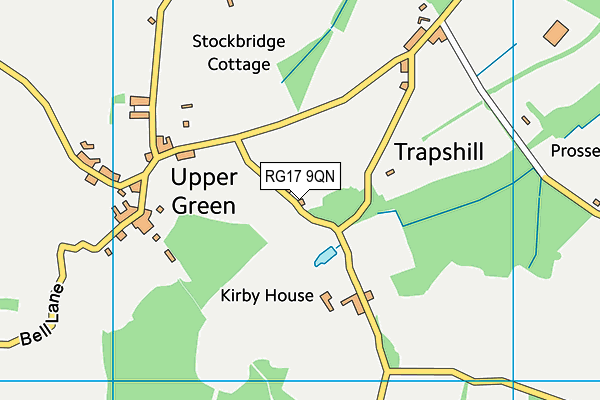 RG17 9QN map - OS VectorMap District (Ordnance Survey)