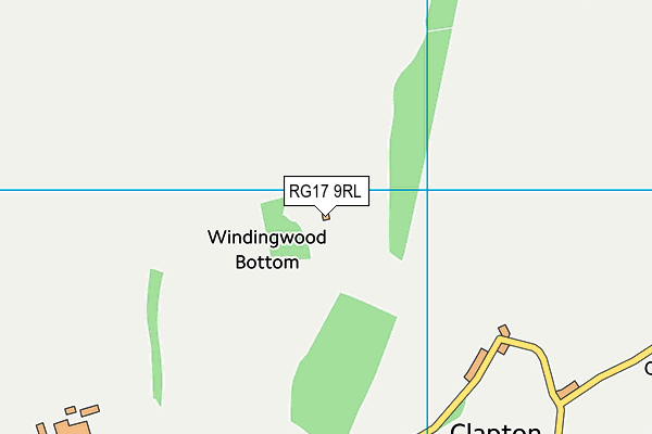 RG17 9RL map - OS VectorMap District (Ordnance Survey)