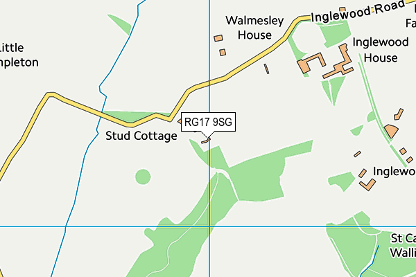 RG17 9SG map - OS VectorMap District (Ordnance Survey)