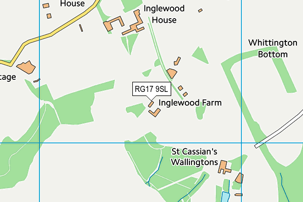 RG17 9SL map - OS VectorMap District (Ordnance Survey)