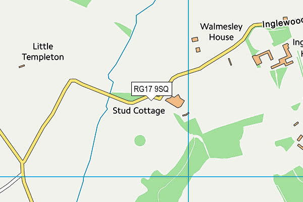 RG17 9SQ map - OS VectorMap District (Ordnance Survey)
