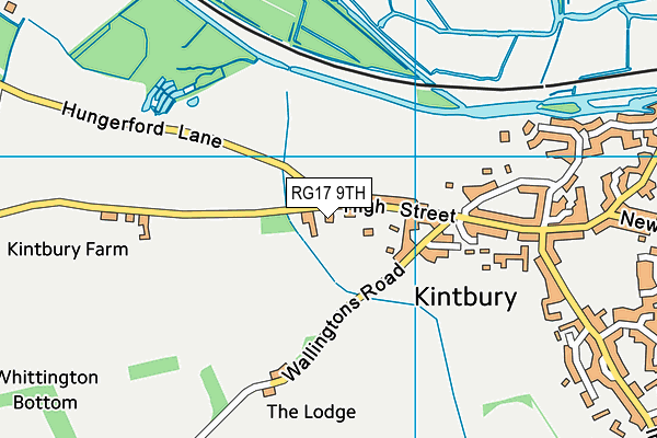 RG17 9TH map - OS VectorMap District (Ordnance Survey)