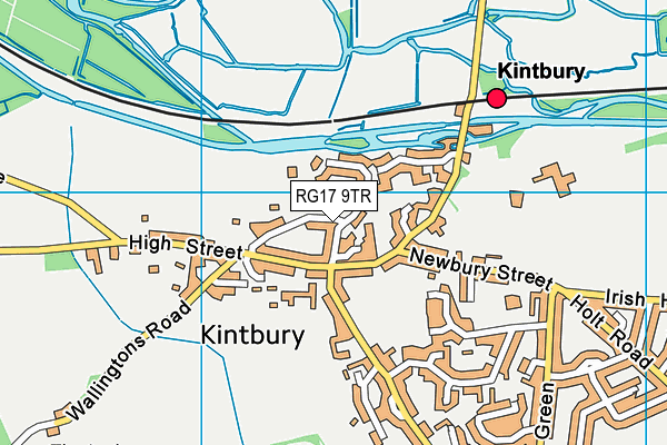 RG17 9TR map - OS VectorMap District (Ordnance Survey)