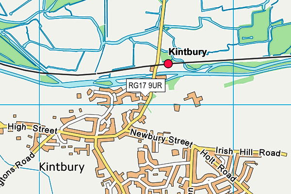 RG17 9UR map - OS VectorMap District (Ordnance Survey)