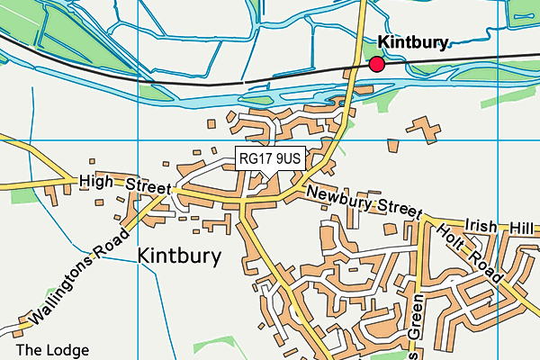 RG17 9US map - OS VectorMap District (Ordnance Survey)