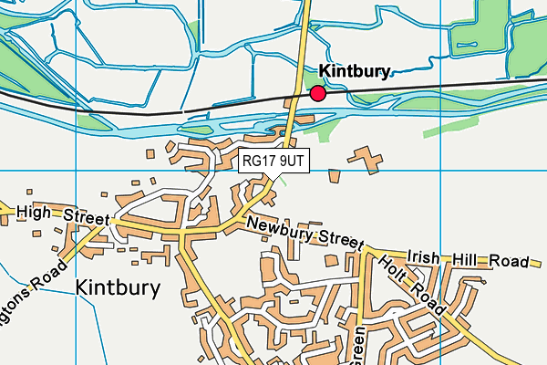 RG17 9UT map - OS VectorMap District (Ordnance Survey)