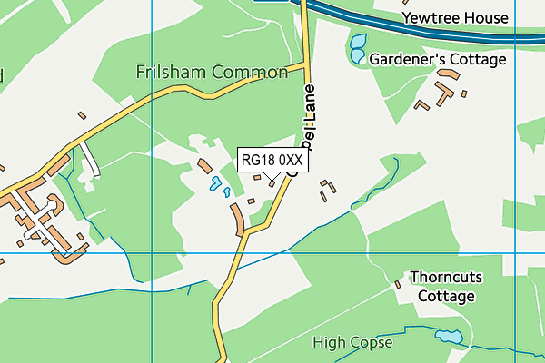 RG18 0XX map - OS VectorMap District (Ordnance Survey)