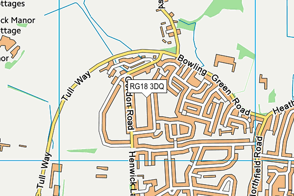 Map of KG & J ALDRIDGE LIMITED at district scale
