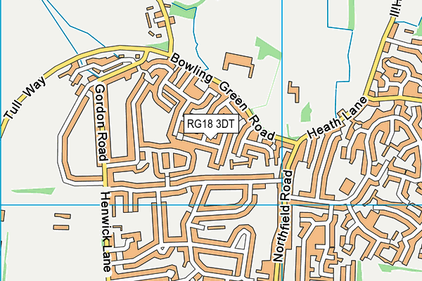 Map of D L T PLUMBING & HEATING LTD at district scale