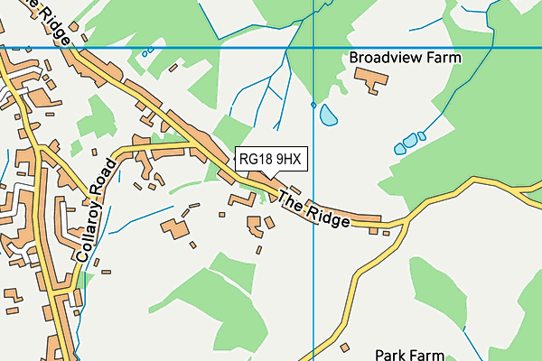 Map of PAISLEY BROWN LTD at district scale