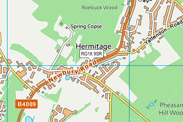 RG18 9SR map - OS VectorMap District (Ordnance Survey)