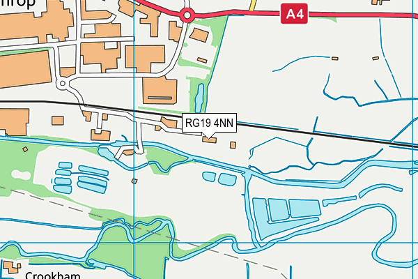 RG19 4NN map - OS VectorMap District (Ordnance Survey)