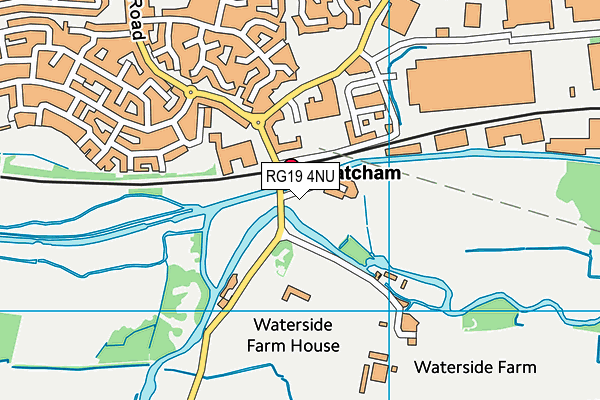 RG19 4NU map - OS VectorMap District (Ordnance Survey)