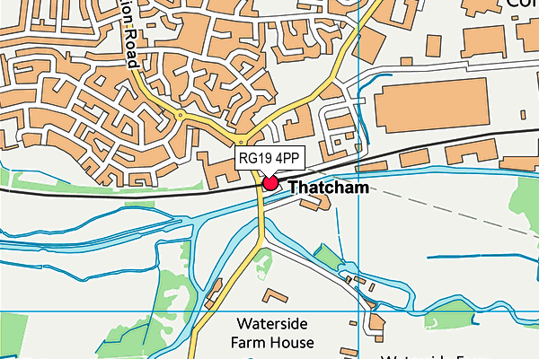 RG19 4PP map - OS VectorMap District (Ordnance Survey)