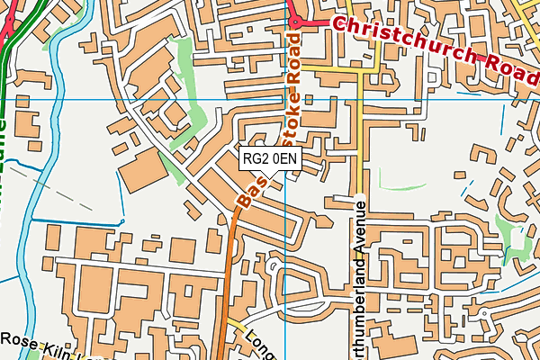 RG2 0EN map - OS VectorMap District (Ordnance Survey)