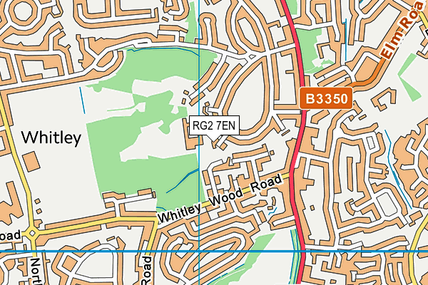 RG2 7EN map - OS VectorMap District (Ordnance Survey)