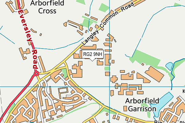 RG2 9NH map - OS VectorMap District (Ordnance Survey)