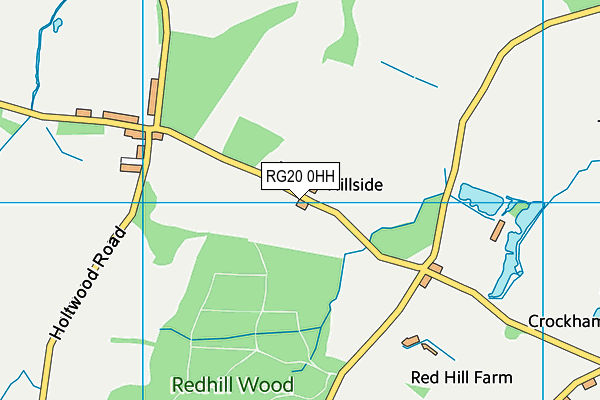 RG20 0HH map - OS VectorMap District (Ordnance Survey)