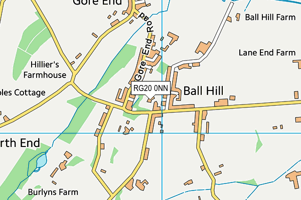 RG20 0NN map - OS VectorMap District (Ordnance Survey)