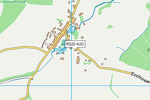 RG20 4UQ map - OS VectorMap District (Ordnance Survey)