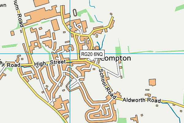 RG20 6NQ map - OS VectorMap District (Ordnance Survey)