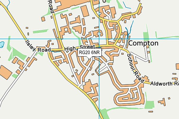 RG20 6NR map - OS VectorMap District (Ordnance Survey)