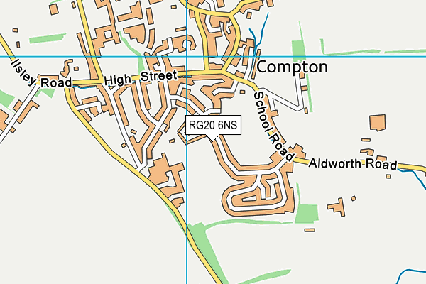 RG20 6NS map - OS VectorMap District (Ordnance Survey)