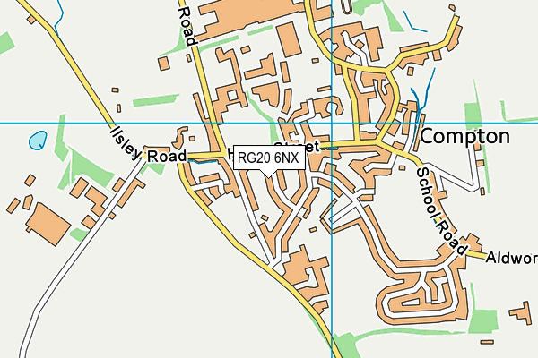 RG20 6NX map - OS VectorMap District (Ordnance Survey)