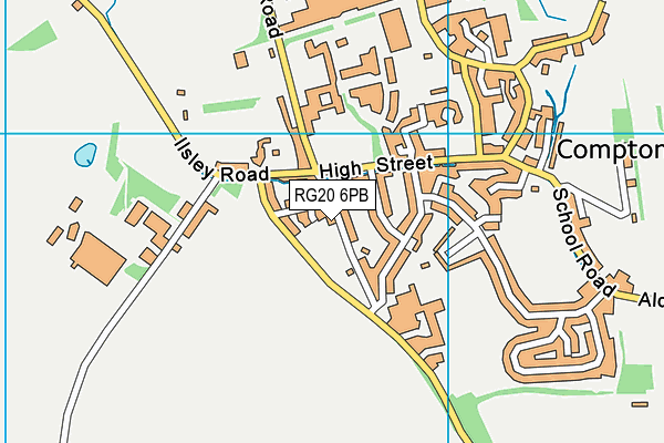 RG20 6PB map - OS VectorMap District (Ordnance Survey)