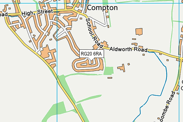 RG20 6RA map - OS VectorMap District (Ordnance Survey)