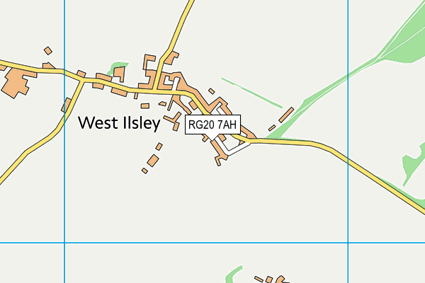 RG20 7AH map - OS VectorMap District (Ordnance Survey)