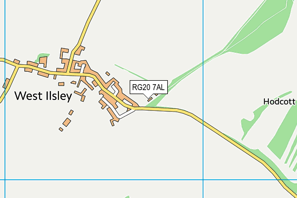 RG20 7AL map - OS VectorMap District (Ordnance Survey)