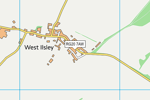 RG20 7AW map - OS VectorMap District (Ordnance Survey)