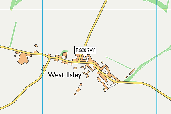 RG20 7AY map - OS VectorMap District (Ordnance Survey)