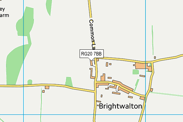 RG20 7BB map - OS VectorMap District (Ordnance Survey)