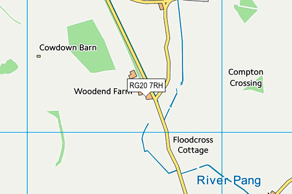 RG20 7RH map - OS VectorMap District (Ordnance Survey)