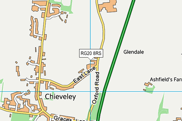 RG20 8RS map - OS VectorMap District (Ordnance Survey)