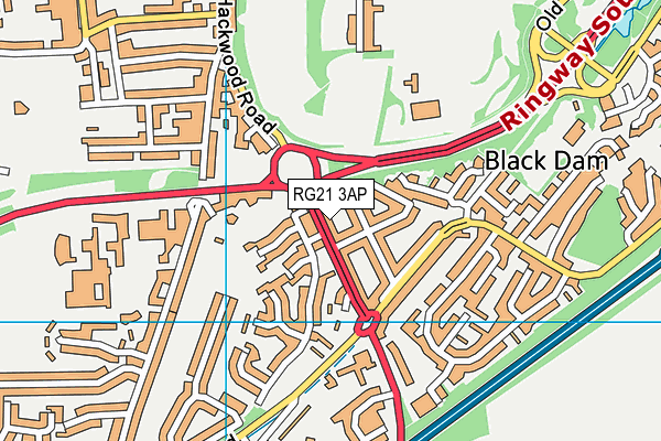 Map of RH INTERIM SOLUTIONS LTD at district scale