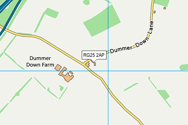 RG25 2AP map - OS VectorMap District (Ordnance Survey)