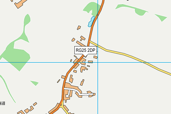 RG25 2DP map - OS VectorMap District (Ordnance Survey)