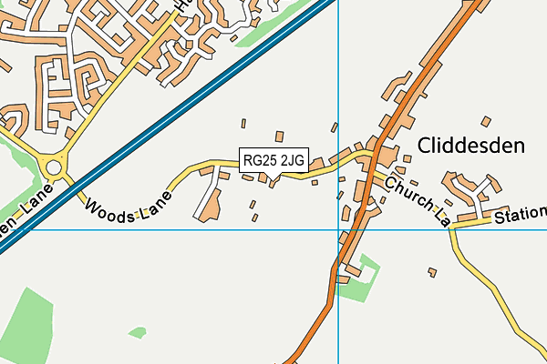 Map of CLERESDEN LAND LTD at district scale