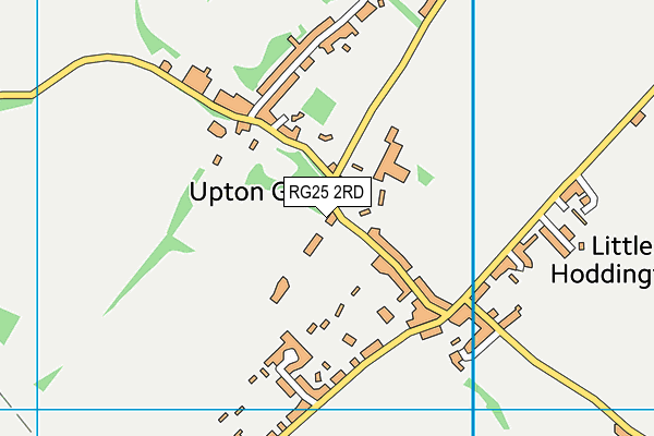 RG25 2RD map - OS VectorMap District (Ordnance Survey)